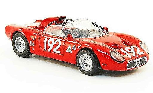 Alfa Romeo 33.2 fleron 1/43 M4 1967 no.192 targa florio coche miniatura