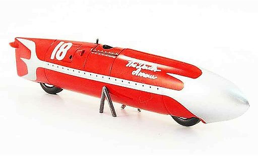 Triumph Bonneville Base 1/43 Bizarre No.18 The Devils Arrow Speed Record 1955 coche miniatura