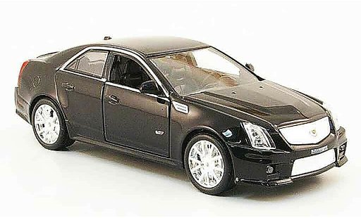 Cadillac CTS V 1/43 Luxury Die Cast negro 2009 coche miniatura