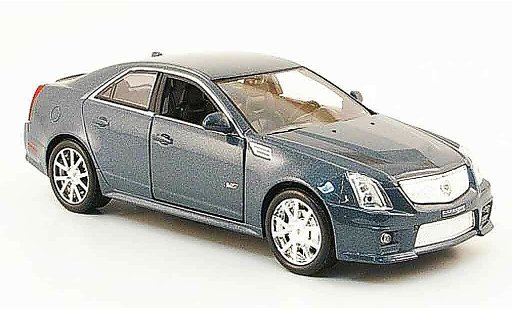 Cadillac CTS V 1/43 Luxury Die Cast gris 2009 coche miniatura