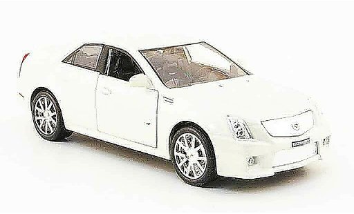 Cadillac CTS V 1/43 Luxury Die Cast blanco 2009 coche miniatura