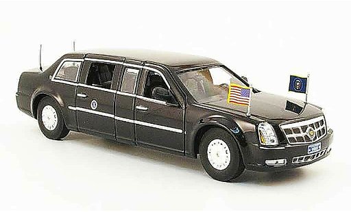 Cadillac DTS Limousine 1/43 Luxury Die Cast Presidential Limusina negro 2009 coche miniatura