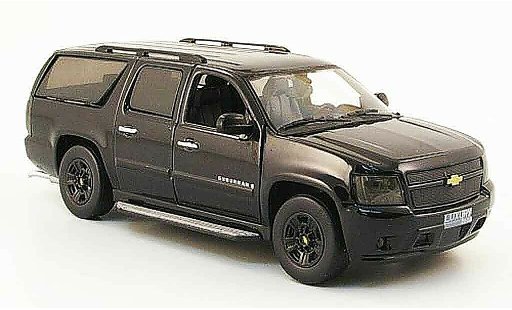 Chevrolet Suburban special edition 1/43 Luxury Die Cast negro Blackout 2009 2010 coche miniatura