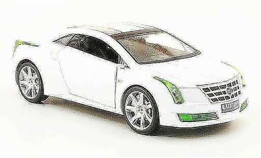 Cadillac Converj special edition 1/43 Luxury Die Cast Concept blanco Green 2009 coche miniatura