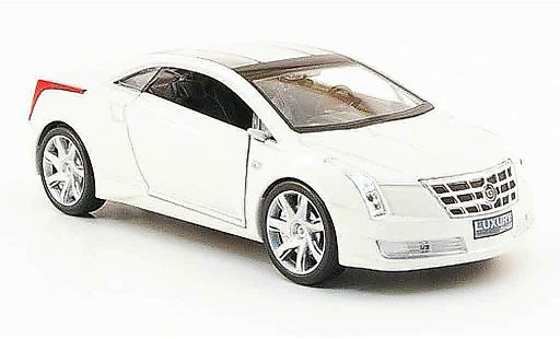 Cadillac Converj concept 1/43 Luxury Die Cast blanco 2009 coche miniatura