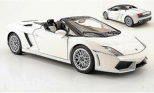Lamborghini Gallardo LP560-4 LP560-4 1/18 Norev spyder blanco 2009 coche miniatura