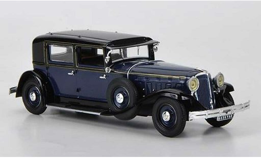 Renault RM2 Base 1/43 Norev tipoe Reinastella azul/negro RHD 1932 coche miniatura