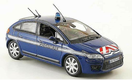 Citroen C4 police 1/43 Norev gendarmerie 2008 coche miniatura