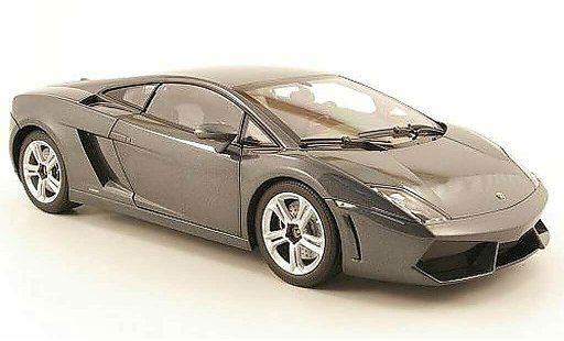 Lamborghini Gallardo LP560-4 LP560-4 1/18 Norev gris 2009 coche miniatura