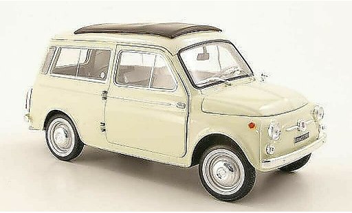 Fiat 500 Giardiniera 1/18 Norev Giardinera beige 1960 coche miniatura