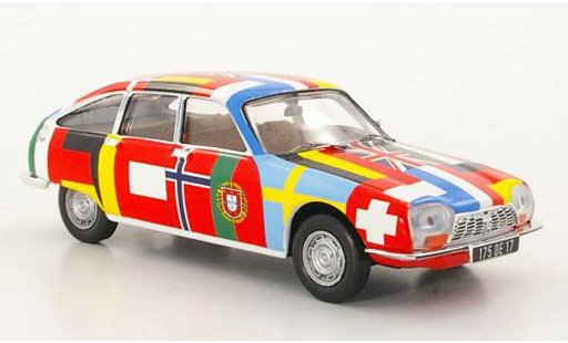 Citroen GS Berline 1/43 IXO Voiture sans Frontieres 1971 coche miniatura