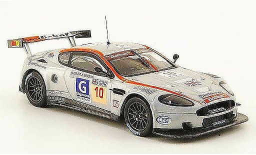 Aston Martin DBR9 gt1 1/43 IXO no.10 daily express 24h spa 2008 coche miniatura