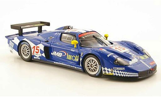 Maserati MC12 Base 1/43 IXO No.15 JMB Aucott FIA GT 24h Spa 2008 coche miniatura