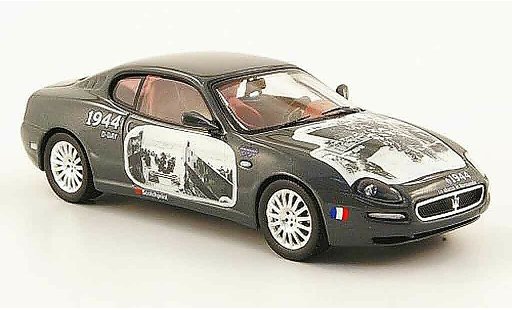 Maserati Cambiocorsa coupe 1/43 IXO gris metallisee 90. jubilaum 2002 coche miniatura