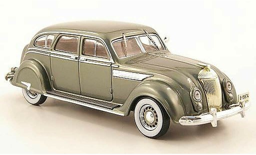 Chrysler Airflow Sedan 1/43 IXO gris-verde 1936 coche miniatura