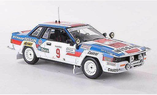 Nissan 240 RS 1/43 IXO No.9 Safari Rally 1984 T.Salonen/S.Harjanne coche miniatura