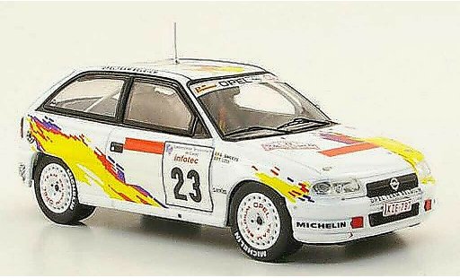 Opel Astra F GSi 1/43 IXO 16V No.23 Rally Korsika 1995 coche miniatura