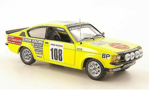 Opel Kadett C GT/E 1/43 IXO Coupe No.108 Tour de France Auto 1979 coche miniatura