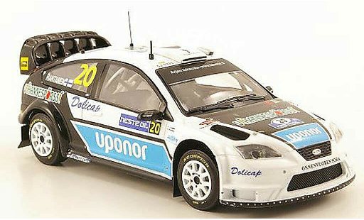 Ford Focus RS WRC 1/43 IXO No.20 Uponor Rally Finnland 2008 coche miniatura