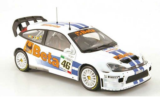 Ford Focus RS WRC 1/43 IXO 07 No.46 Beta Rally Monza 2007 coche miniatura