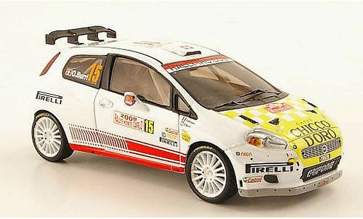 Fiat Grande Punto S2000 1/43 IXO No.15 Chicco D'Oro Rally Monte Carlo 2009 coche miniatura