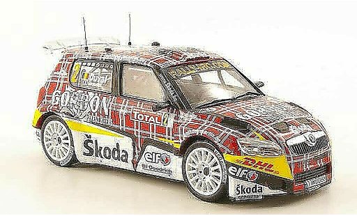 Skoda Fabia S2000 1/43 IXO No.2 Gordon IRC Rally Ypern 2009 coche miniatura