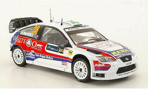 Ford Focus RS WRC 1/43 IXO No.20 A.MacHale / K.Duffy Rally Irland 2009 coche miniatura
