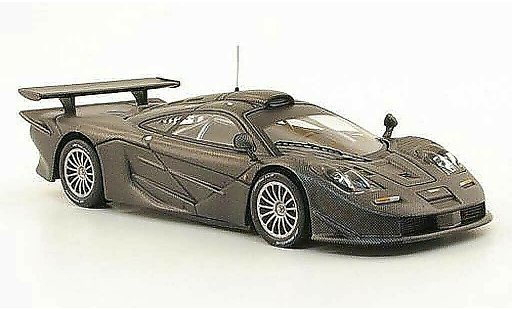 McLaren F1 GTR GTR Long Tail 1/43 IXO Carbonoptik 1996 coche miniatura