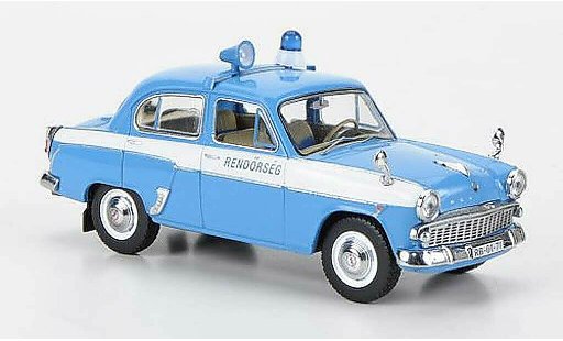 Moskwitsch 407 Base 1/43 IST Models Rendorseg - Polic&iacute;a Ungarn 1959 coche miniatura