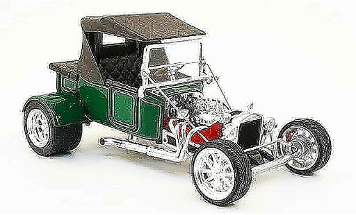Ford Hot Rod 1923 1/18 Yat Ming t-bucket verde cerrado coche miniatura