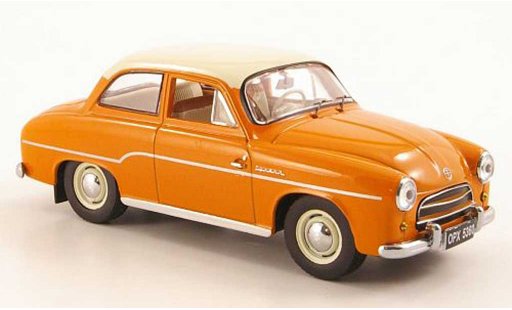 Renault Syrena Base 1/43 IST Models 102 marron/beige 1962 coche miniatura