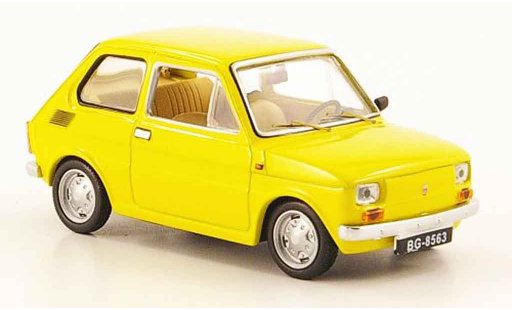 Fiat 126 126P 1/43 IST Models Polski P amarillo 1973 coche miniatura