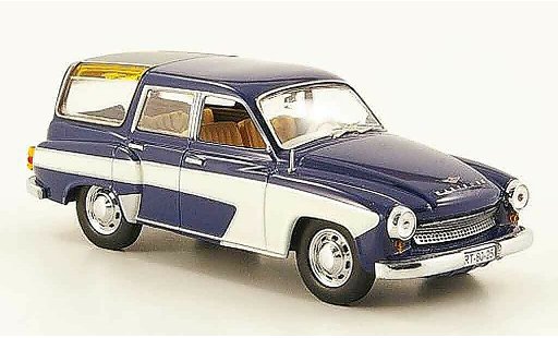 Wartburg 311 Camping 1/43 IST Models azul blanco 1960 coche miniatura