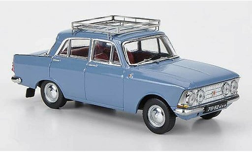 Moskwitsch 408 Base 1/43 IST Models E azulgris 1966 coche miniatura