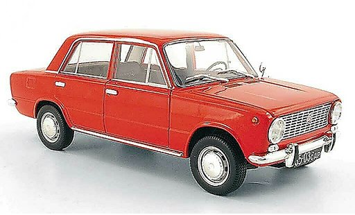 Lada 1200 Base 1/18 IST Models rojo 1971 coche miniatura