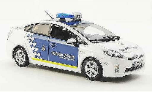 Toyota Prius Police 1/43 J Collection Spanische Polic&iacute;a (Guardia Urbana) 2009 coche miniatura