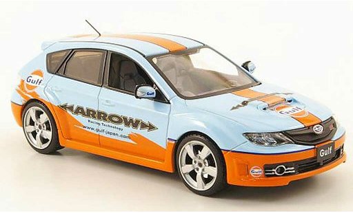 Subaru Impreza WRX 1/43 J Collection STI Gulf Japan RHD 2008 coche miniatura