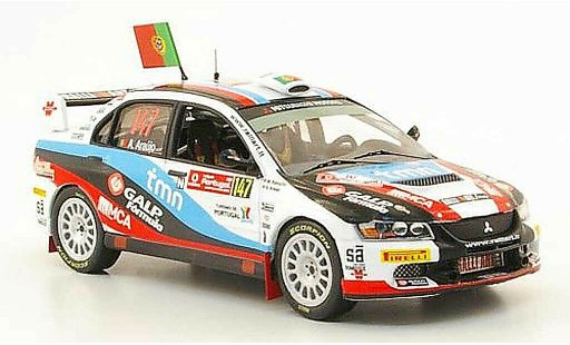 Mitsubishi Lancer Evolution IX 1/43 IXO No.147 Rally Portugal 2009 coche miniatura