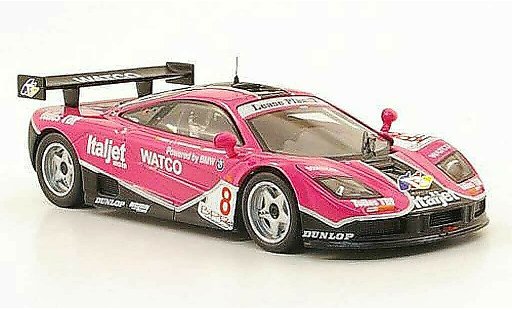 McLaren F1 GTR GTR 1/43 IXO No.8 Italjet BPR Silverstone 1996 coche miniatura