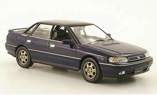 Subaru Legacy RS Turbo 1/43 IXO 2.0 azul 1989 coche miniatura