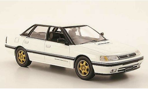 Subaru Legacy RS Turbo 1/43 IXO 2.0 tipoe RA blanco 1989 coche miniatura