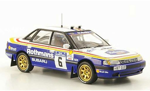 Subaru Legacy RS 1991 1/43 IXO No.6 rothmans McRae/Ringer Manx Rally coche miniatura
