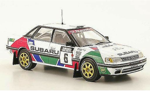 Subaru Legacy RS 1992 1/43 IXO No.6 Vatanen/Berglund Rally Finnland coche miniatura
