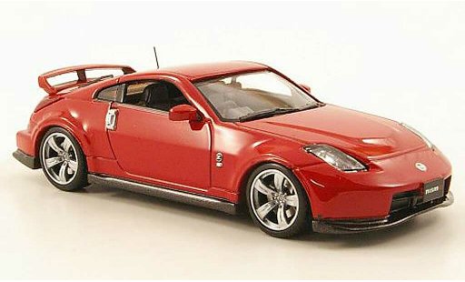 Nissan 350Z Nismo 1/43 J Collection (Fairlady) 380 rojo 2003 coche miniatura