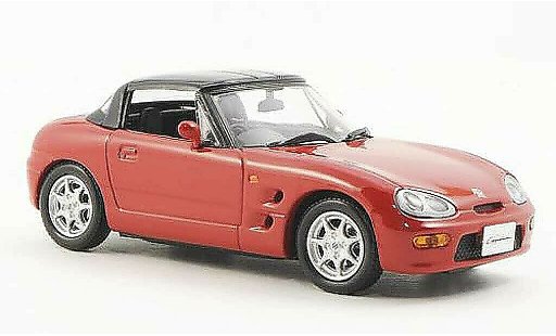 Suzuki Cappuccino Base 1/43 J Collection rojo cerrado 1994 coche miniatura