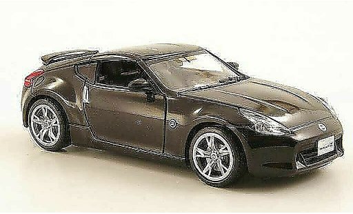 Nissan 370Z Base 1/43 J Collection Fairlady negro 2009 coche miniatura