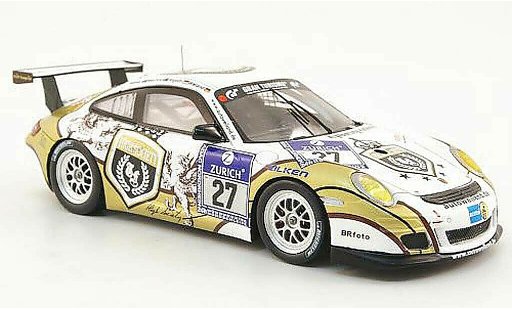Porsche 911 GT3 CUP 1/43 Minichamps 2010 No.27 24h Nurburgring coche miniatura