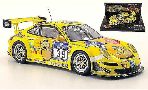 Porsche 911 GT3 CUP 1/43 Minichamps 2010 No.39 Pescolaris 24h Nurburgring coche miniatura