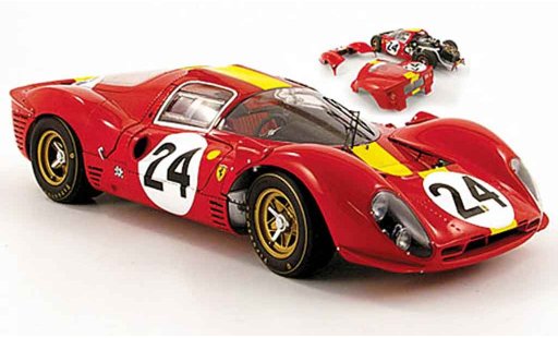 Ferrari 330 P4 1/18 Kyosho no.24 dritter platz 24h le mans 1967 coche miniatura