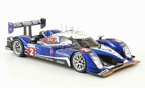 Peugeot 908 2010 1/43 Spark hdi fap no.2 total 24h le mans coche miniatura